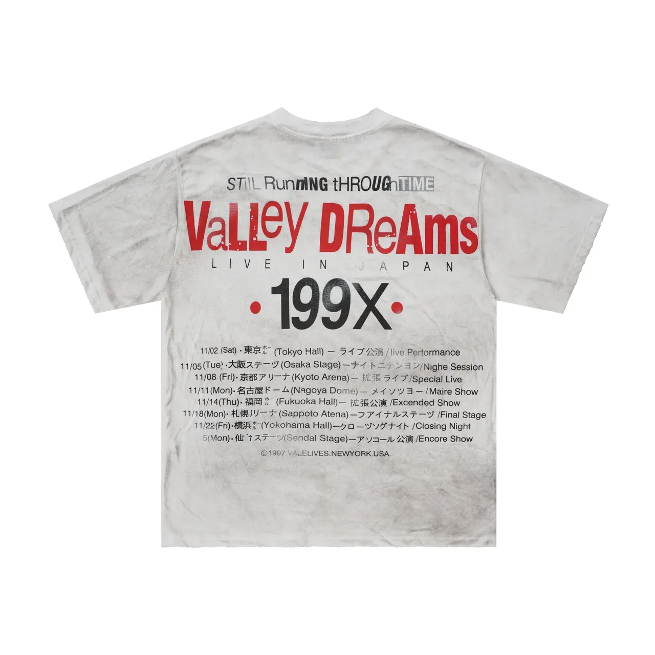 Vale Forever Vale World Thing Through Time Graphic T-Shirt 10