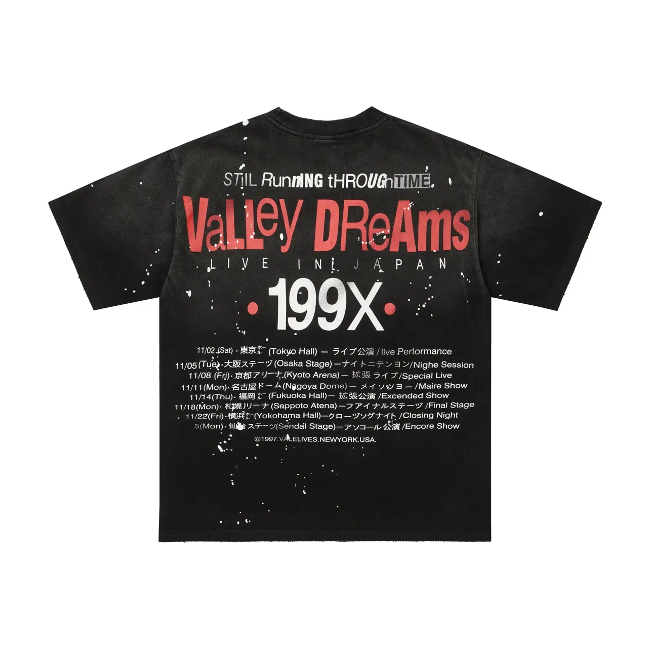 Vale Forever Vale World Thing Through Time Graphic T-Shirt 12