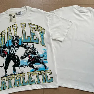 Vale Forever Valley Athletic Graphic Print White T-Shirt