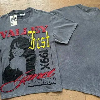 Vale Forever Valley Fest 199X Janet Jackson Graphic T-Shirt