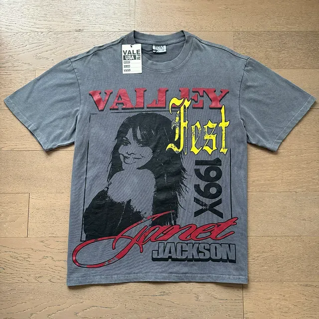 T-shirt graphique Vale Forever Valley Fest 199X Janet Jackson 3