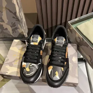 Valentino Garavani Camouflage-Print Lifestyle Sneakers