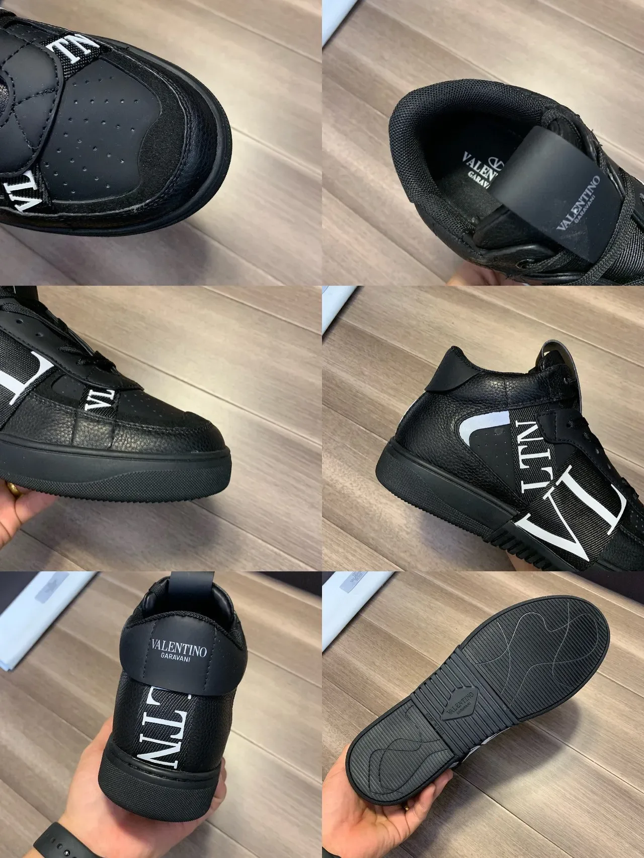 Valentino VLTN Sneakers Lifestyle Negro Logo 2