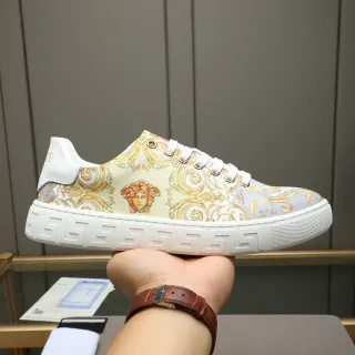 Versace Odissea Baroque Print Medusa Lifestyle Sneakers