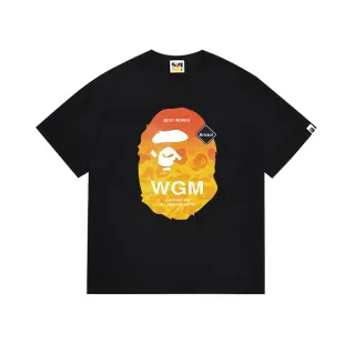 A Bathing Ape Graphic Print Black T-Shirt