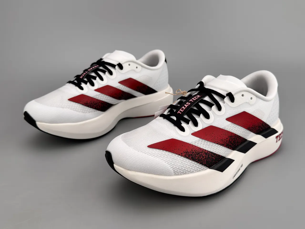 Adidas Adizero Evo.SL White Red Black Running Shoes 7