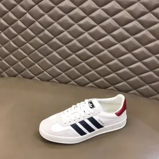 أديداس غازيل أبيض أزرق بحري أحمر حذاء رياضي lifestyle sneakers