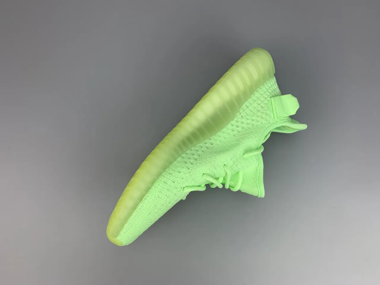 Adidas Vert Beige Knit Haut Côtelé Semelle Translucide Sneakers Lifestyle 10