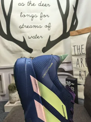 Adidas Lightstrike Pro Blue Lime Green Purple أحذية الجري 3