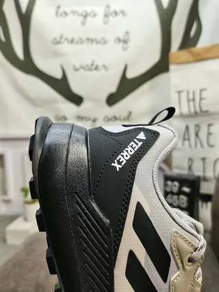 Adidas Rosa Cinza Inspirado em Trilha Malha e Sintético Superior Tênis Lifestyle 3