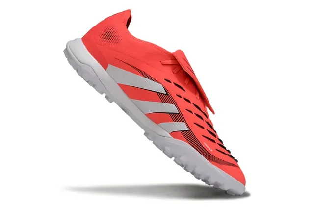 Adidas Predator ES C.1994 Laranja Branco Sapatos de Futebol Turf 2