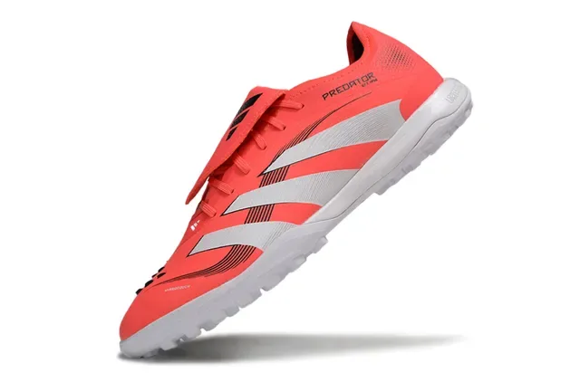 Adidas Predator ES C.1994 Laranja Branco Sapatos de Futebol Turf 6