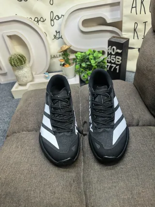 Adidas Red Black Silhouette Aggressive Lug Outsole Running Shoes 20