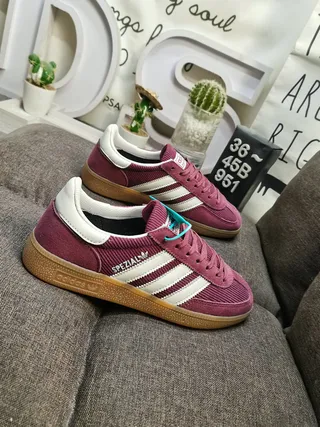 Adidas Samba Sneakers Lifestyle Borgoña en Côtelé 9
