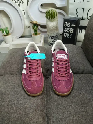 Adidas Samba Sneakers Lifestyle Borgoña en Côtelé 10