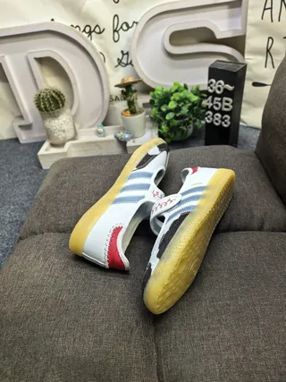 Adidas Samba गाय का प्रिंट मैरी जेन जूते 6