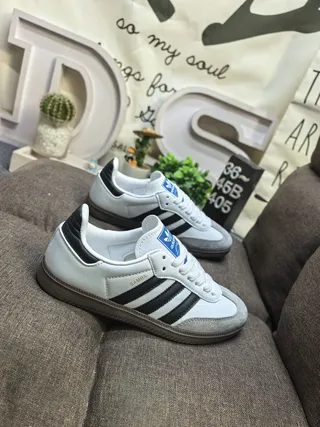 Adidas Samba OG Blancas Negras Grises Zapatillas Lifestyle 9