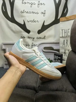 Adidas Samba Tênis Lifestyle Rosa e Preto 15