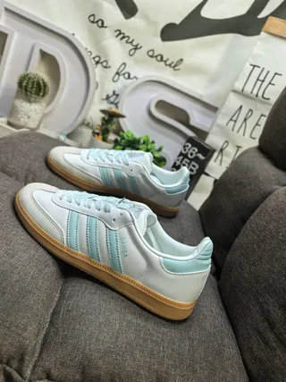 Adidas Samba Tênis Lifestyle Rosa e Preto 17