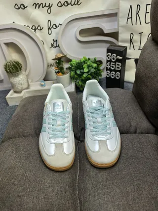 Adidas Samba Tênis Lifestyle Rosa e Preto 20