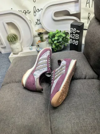 Adidas Spezial Tênis Lifestyle Roxo com Paisley 6