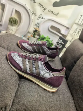 Adidas Spezial Tênis Lifestyle Roxo com Paisley 7