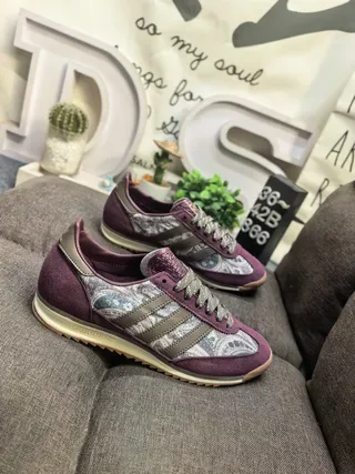Adidas Spezial Tênis Lifestyle Roxo com Paisley 9