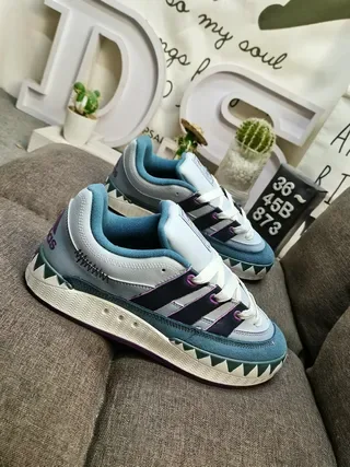 Adidas Spezial Tênis Lifestyle Verde-azulado e cinza 9