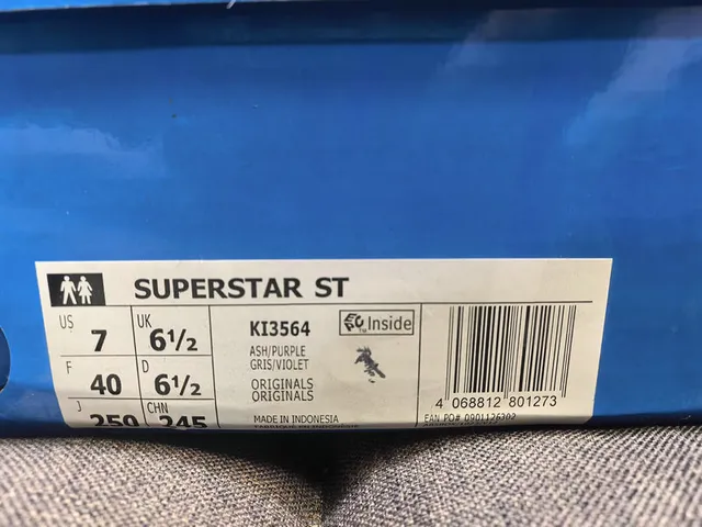 Adidas Superstar Beige and Gray Lifestyle Sneakers 22