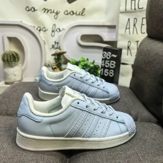 Adidas Superstar أحذية نمط حياة أزرق فاتح