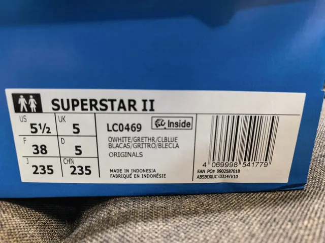 Adidas Superstar أحذية لايف ستايل أزرق فاتح سويدي شيل تو 2
