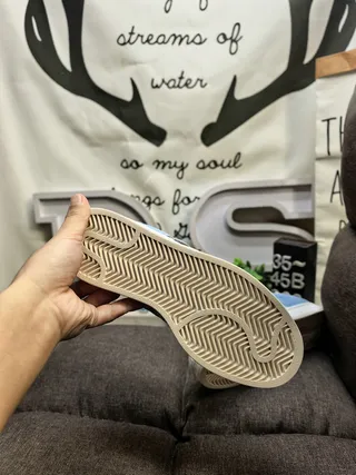 Adidas Superstar أحذية لايف ستايل أزرق فاتح سويدي شيل تو 4