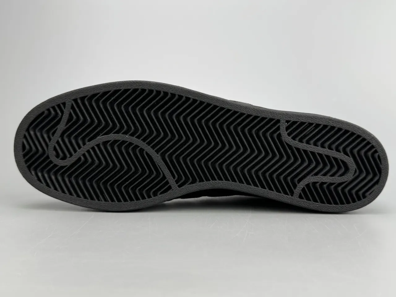 Adidas Superstar Monochrome Black Sneakers Lifestyle 8