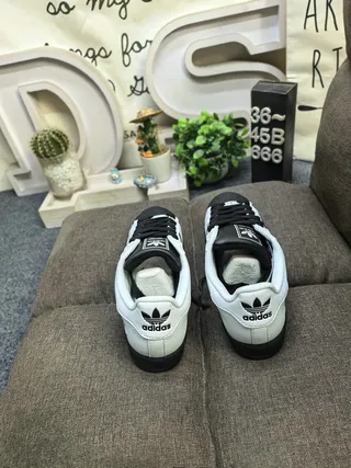 Adidas Superstar The Panda Tênis Lifestyle Branco e Preto 8