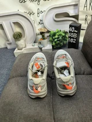 Adidas Terrex tênis de trail running leves cinza e branco cabedal em mesh com sobreposição sintética 8