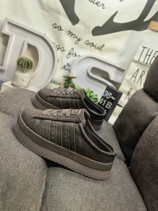 Adidas Three-Stripe Mule Platform Lifestyle Sneakers 7