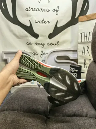 Adidas Velostar Verde Oliva e Laranja Tênis Lifestyle 4