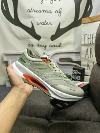 Adidas Velostar Verde Oliva e Laranja Tênis Lifestyle 5