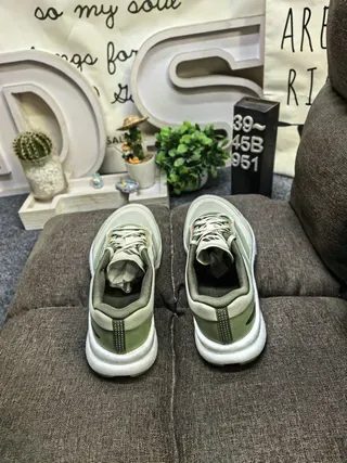 Adidas Velostar Verde Oliva e Laranja Tênis Lifestyle 8