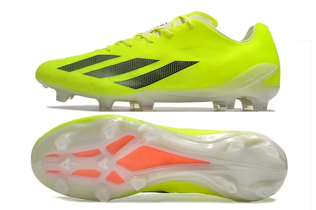 Adidas X Speedflow ফ্লুরোসেন্ট হলুদ কালো ফার্ম-গ্রাউন্ড ফুটবল জুতো 6