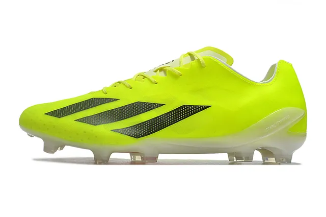 Adidas X Speedflow ফ্লুরোসেন্ট হলুদ কালো ফার্ম-গ্রাউন্ড ফুটবল জুতো 7