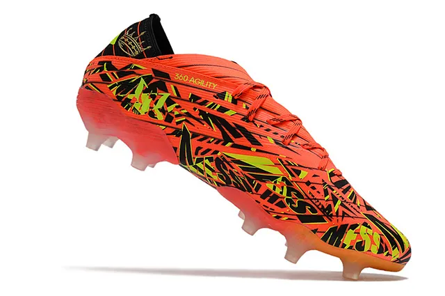 Adidas X Speedflow Zapatos de fútbol Oro Rojo Negro Agarre Firme 22