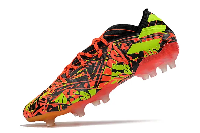 Adidas X Speedflow Zapatos de fútbol Oro Rojo Negro Agarre Firme 23
