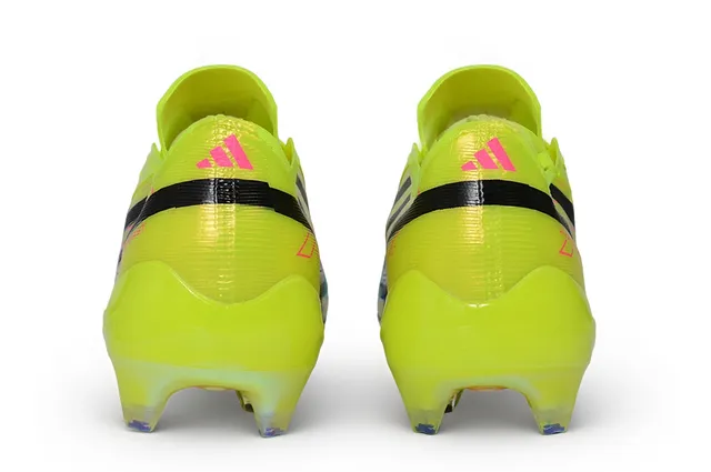 Adidas X Speedflow jaune néon iridescent chaussures de football pour terrain ferme 3
