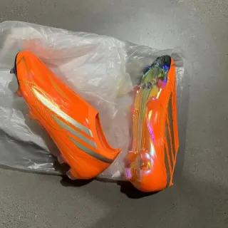 Adidas X Speedflow Orange Iridescent Firm-Ground Soccer Shoes
