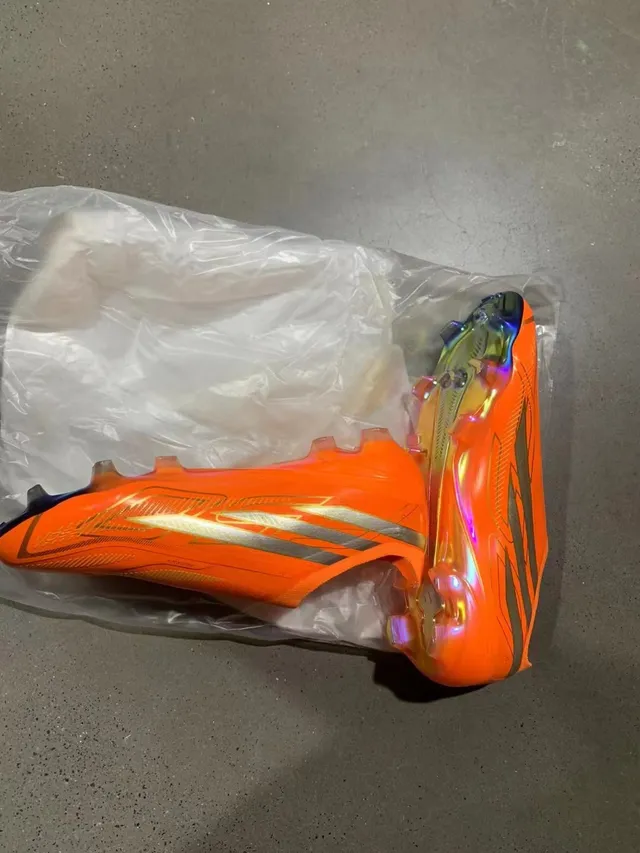 Adidas X Speedflow Orange Iridescent Firm-Ground Soccer Shoes 2