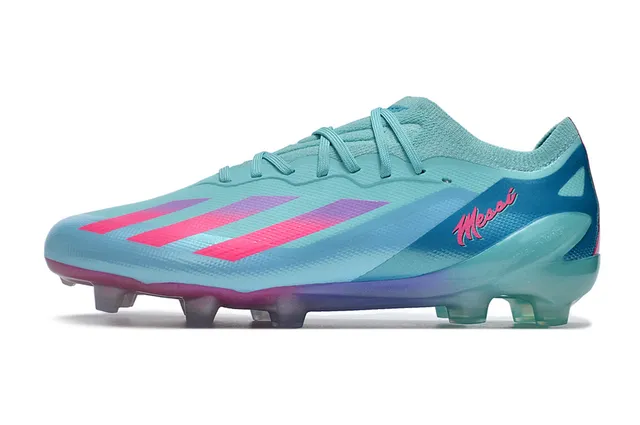 Adidas X Speedflow Zapatos de fútbol blanco, azul, amarillo para terreno firme 10