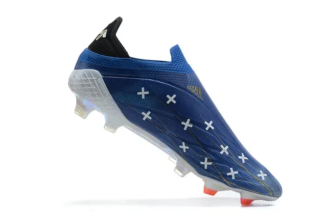 Adidas X Speedportal Blue Red Cross Firm-Ground Soccer Shoes 3