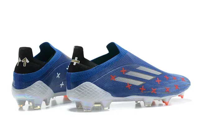 Adidas X Speedportal Blue Red Cross Firm-Ground Soccer Shoes 5