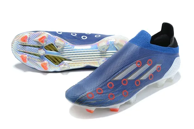 Adidas X Speedportal Blue Red Cross Firm-Ground Soccer Shoes 7
